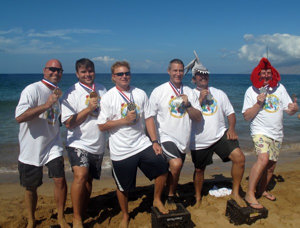 Medalists - Underwater Olympics 2009